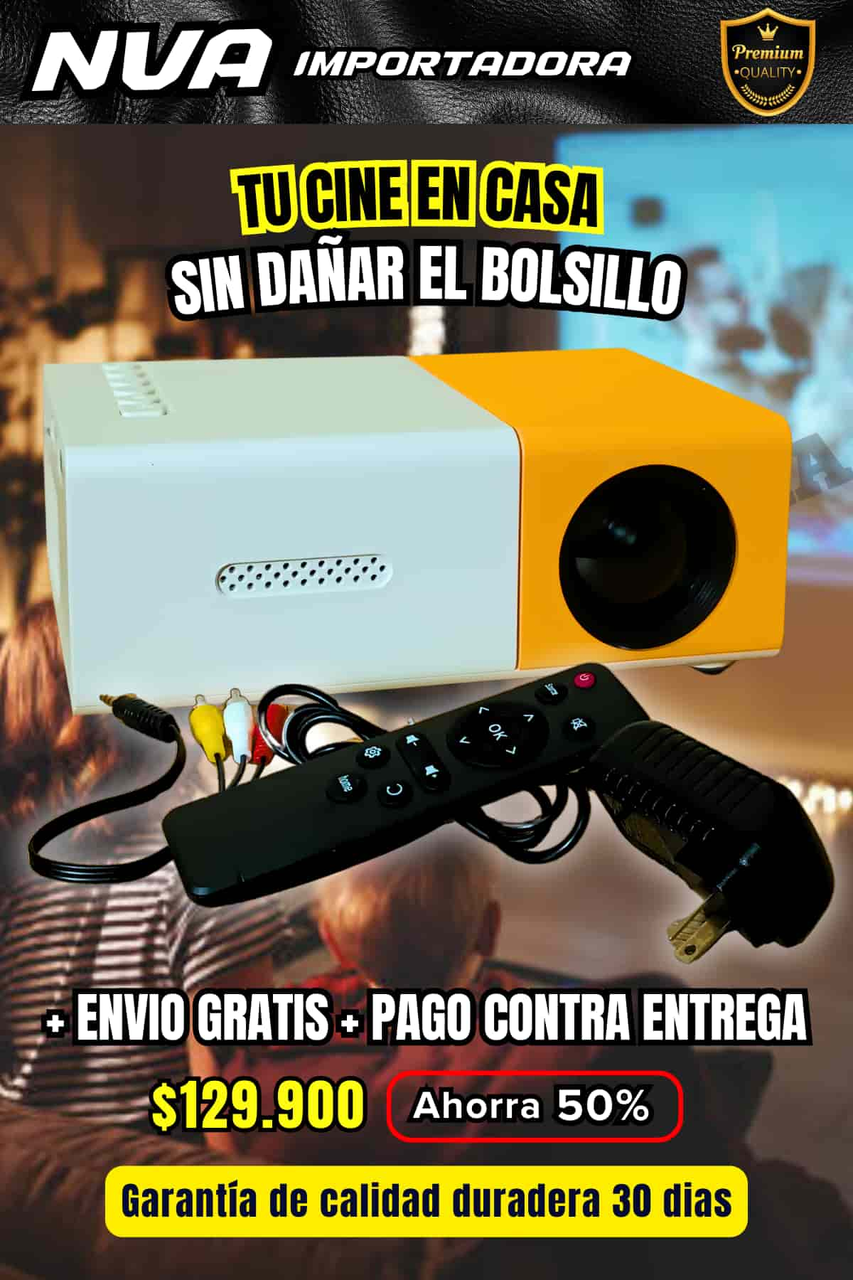 ¡OFERTA ESPECIAL! MINI PROYECTOR LED USB PORTATIL